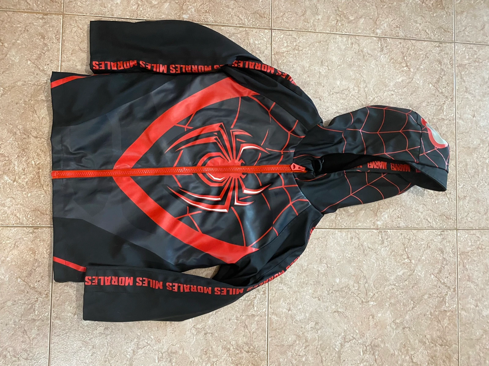 Casaco menino spider man 